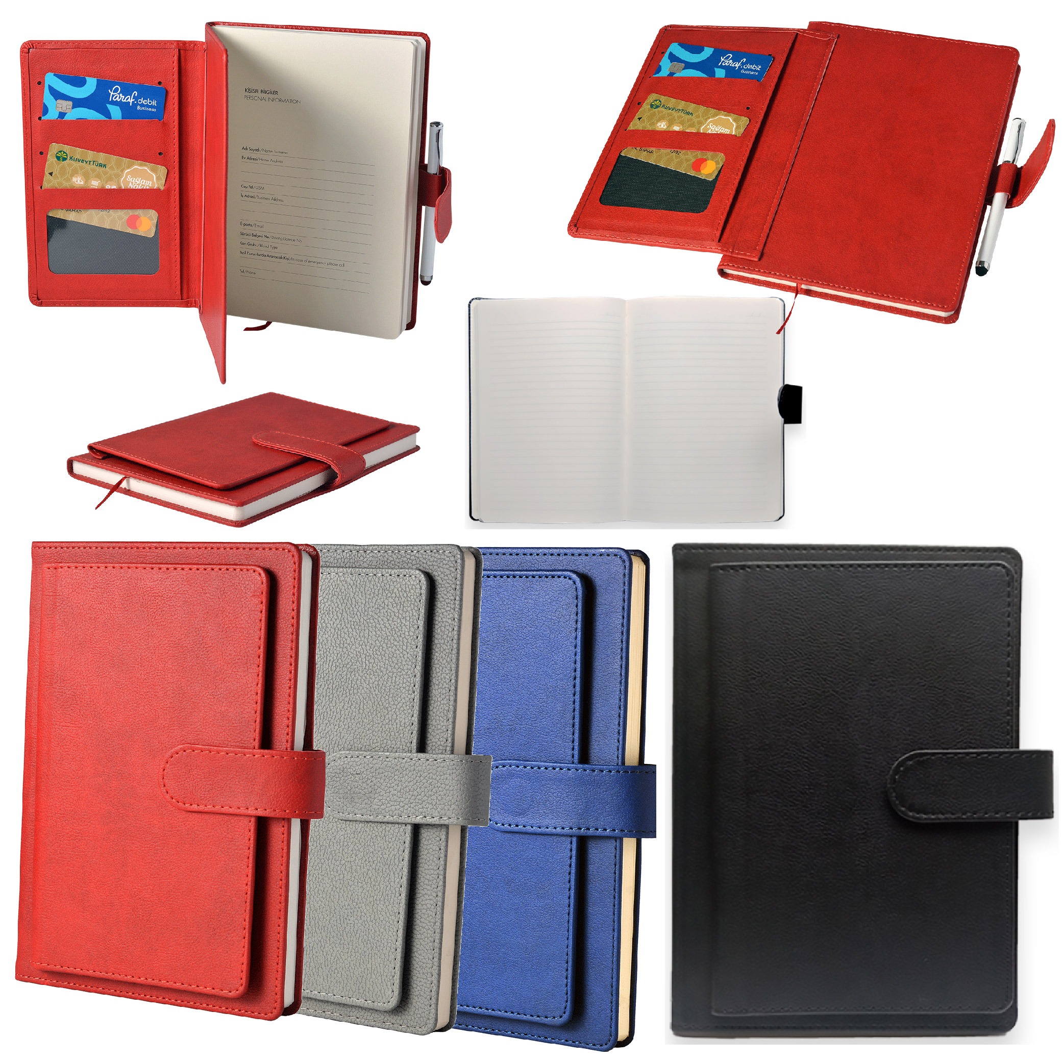 Termoderi VIP Kapak Defter (14 x 21 cm)